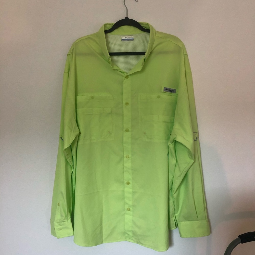 Columbia men’s Omni-shade fishing shirt